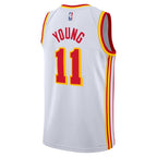 Trae Young Atlanta Hawks Nike Youth Swingman Jersey - Association Edition - White