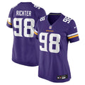 Bo Richter Minnesota Vikings Nike Women's Team Game Jersey -  Purple