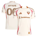 D.C. United adidas 2025 The Soul Kit Authentic Custom Jersey - Natural