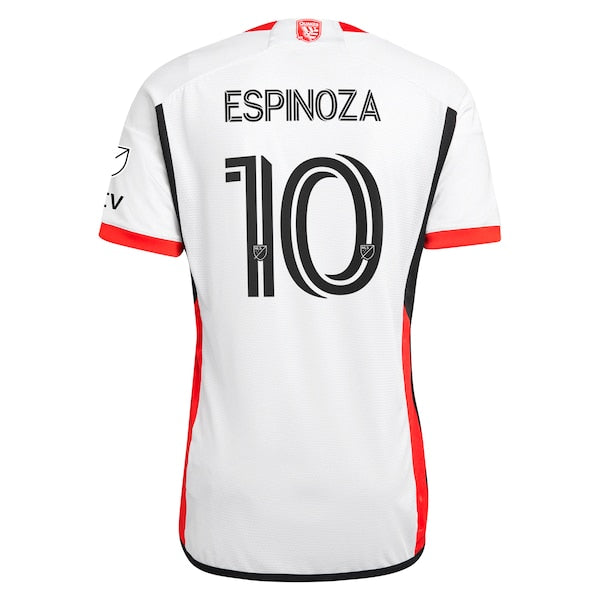 Cristian Espinoza San Jose Earthquakes adidas 2024 The 50 Kit Authentic Player Jersey - White