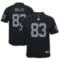 Darren Waller Las Vegas Raiders Nike Youth Game Jersey - Black/White
