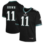 A.J. Brown Philadelphia Eagles Nike Youth Game Jersey - Black