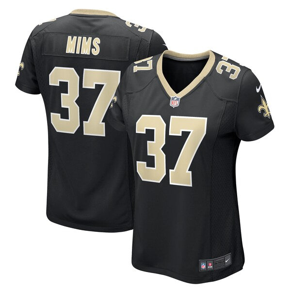 Jordan Mims New Orleans Saints Nike Women's Team Game Jersey -  Black