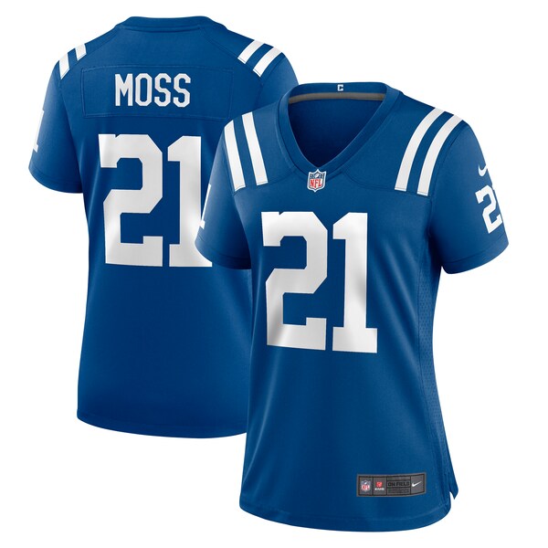 Zack Moss Indianapolis Colts Nike Women's Game Player Jersey - Royal/Blue