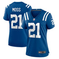 Zack Moss Indianapolis Colts Nike Women's Game Player Jersey - Royal/Blue