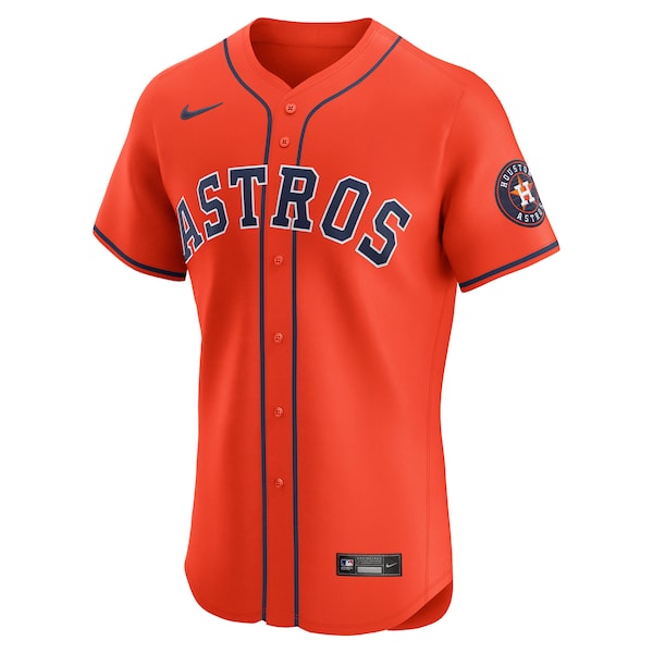 Houston Astros Nike Alternate Elite Jersey - Orange