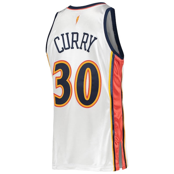 Stephen Curry Golden State Warriors 2009/10 Hardwood Classics Authentic Jersey - White