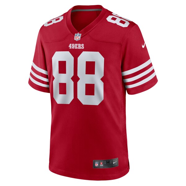 Jake Tonges San Francisco 49ers Nike Team Game Jersey -  Scarlet
