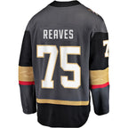 Ryan Reaves Vegas Golden Knights  Home Breakaway Player Jersey - Black