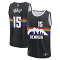 Nikola Jokić Denver Nuggets  2025/26 City Edition Fast Break Jersey - Black