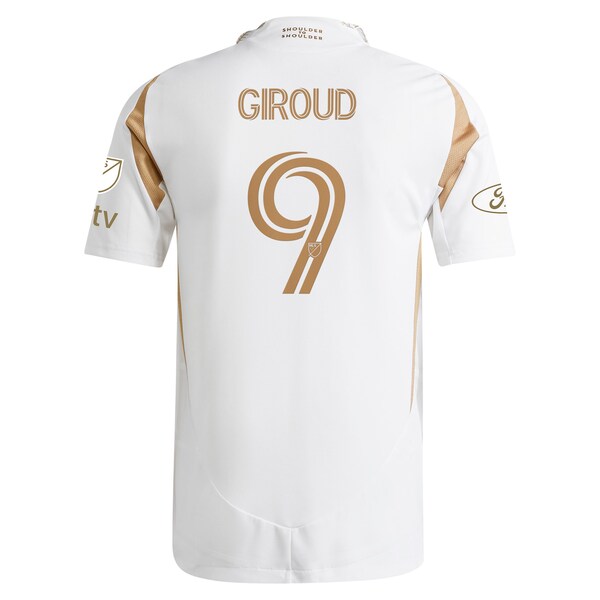 Olivier Giroud LAFC adidas 2025 Secondary Authentic Player Jersey - White