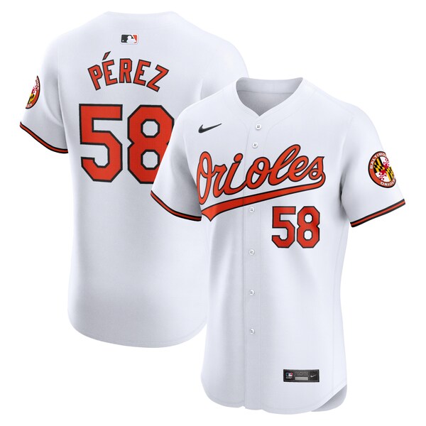 Cionel Perez Baltimore Orioles Nike Home Elite Player Jersey - White