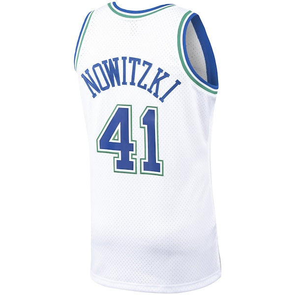 Dirk Nowitzki Dallas Mavericks 1998/99 Hardwood Classics Swingman Jersey - White