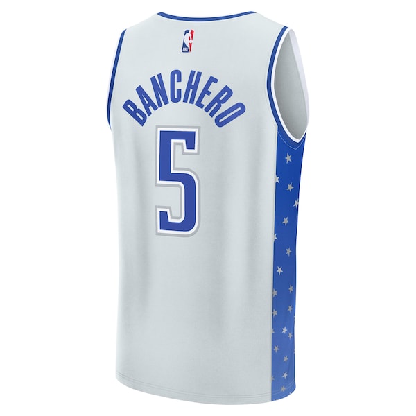 Paolo Banchero Orlando Magic  Youth 2025/26 City Edition Fast Break Jersey - Silver