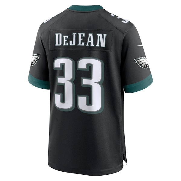 Cooper DeJean Philadelphia Eagles Nike 2024 NFL Draft Alternate Player Game Jersey - Black
