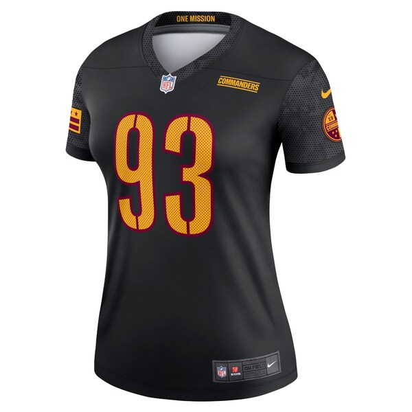 Jonathan Allen Washington Commanders Nike Women's Alternate Legend Jersey - Black