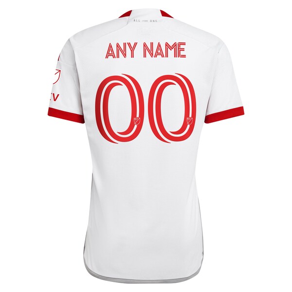 Toronto FC adidas 2024 GTA Kit Authentic Custom Jersey – White