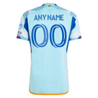 Colorado Rapids adidas 2024 New Day Kit Authentic Custom Jersey - Light Blue