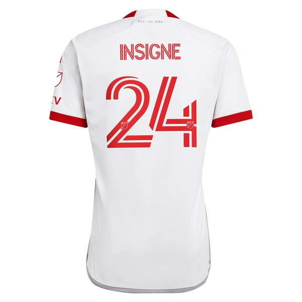 Lorenzo Insigne Toronto FC adidas 2024 GTA Kit Authentic Player Jersey – White