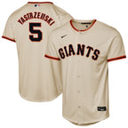 Mike Yastrzemski San Francisco Giants Nike Youth Home Replica Player Jersey - Cream