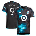 Kelvin Yeboah Minnesota United FC adidas 2024 Starry Night Authentic Player Jersey - Black