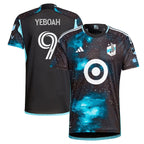 Kelvin Yeboah Minnesota United FC adidas 2024 Starry Night Authentic Player Jersey - Black