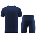 Puma Short Sleeve Training Jersey Set-PD01- Dark Blue