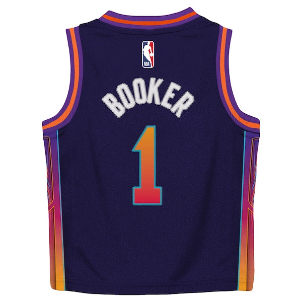 Devin Booker Phoenix Suns Nike Preschool  Swingman Replica Jersey - City Edition - Purple
