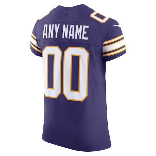 Minnesota Vikings Nike Vapor F.U.S.E. Elite Custom Jersey - Purple