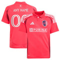 St. Louis City SC adidas Youth 2025 Forever CITY Red Replica Custom Jersey - Red