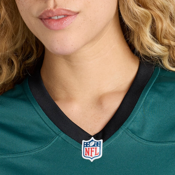 Jalen Hurts Philadelphia Eagles Nike Women's Super Bowl LIX Game Player Jersey - Midnight Green