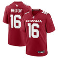 Max Melton Arizona Cardinals Nike Team Game Jersey -  Cardinal