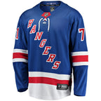 Juuso Parssinen New York Rangers  Home Breakaway Jersey - Blue