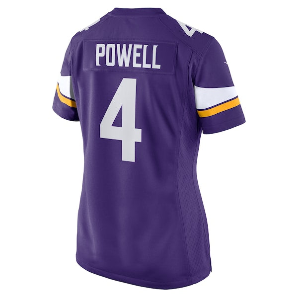 Brandon Powell Minnesota Vikings Nike Women's  Game Jersey -  Purple