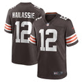 Kahlef Hailassie Cleveland Browns Nike Team Game Jersey -  Brown