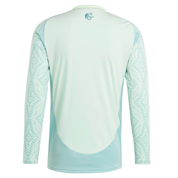 Mexico National Team adidas 2024 Away Replica Long Sleeve Jersey - Green