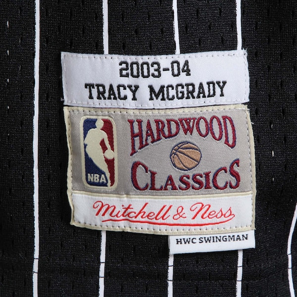 Tracy McGrady Orlando Magic  Hardwood Classics Swingman Jersey - Black/Blue