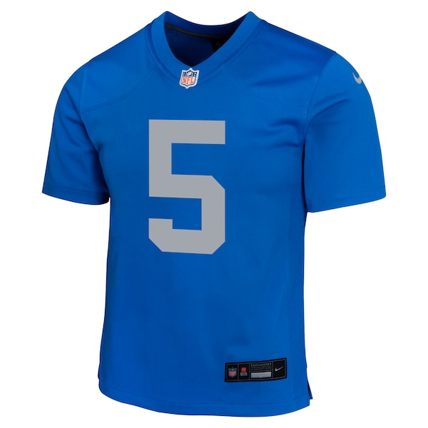 David Montgomery Detroit Lions Nike Youth Alternate Player Game Jersey - Blue