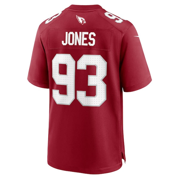 Justin Jones Arizona Cardinals Nike Team Game Jersey -  Cardinal