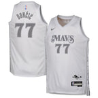 Luka Dončić Dallas Mavericks Nike Youth 2024/25 Swingman Player Jersey - City Edition - White
