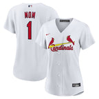 St. Louis Cardinals Nike Women's #1 Mom Home Replica Jersey - White