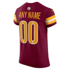 Washington Commanders Nike Vapor Untouchable Elite Custom Jersey - Burgundy