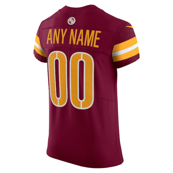 Washington Commanders Nike Vapor Untouchable Elite Custom Jersey - Burgundy