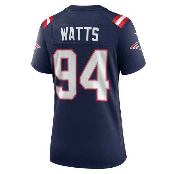 Armon Watts New England Patriots Nike Women's  Game Jersey -  Navy