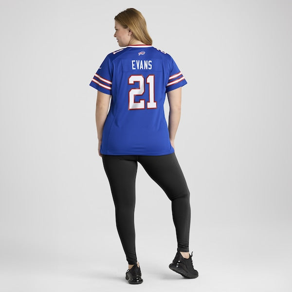Darrynton Evans Buffalo Bills Nike Women's Team Game Jersey -  Royal