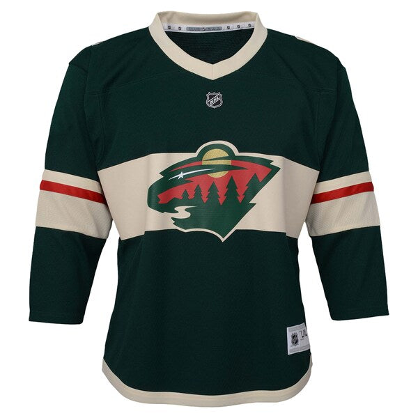 Minnesota Wild Youth Replica Custom Jersey - Green