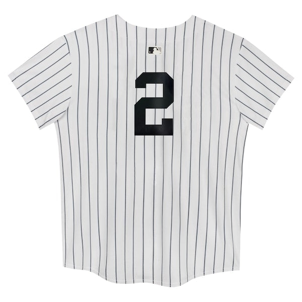 Derek Jeter New York Yankees Nike Preschool Home Game Jersey - White
