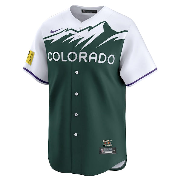 Colorado Rockies Nike City Connect Limited Jersey - Green