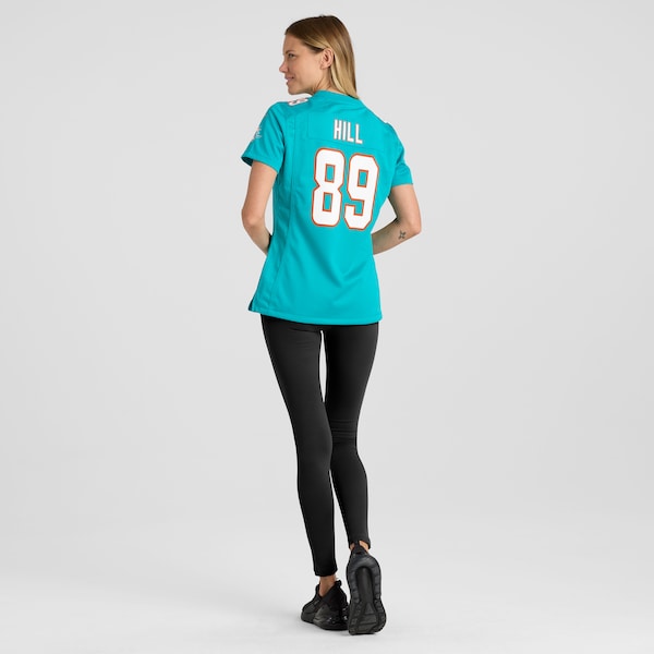 Julian Hill Miami Dolphins Nike Women's  Game Jersey -  Aqua