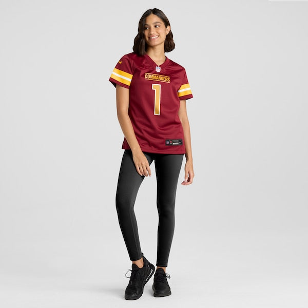 Noah Igbinoghene Washington Commanders Nike Women's  Game Jersey -  Burgundy
